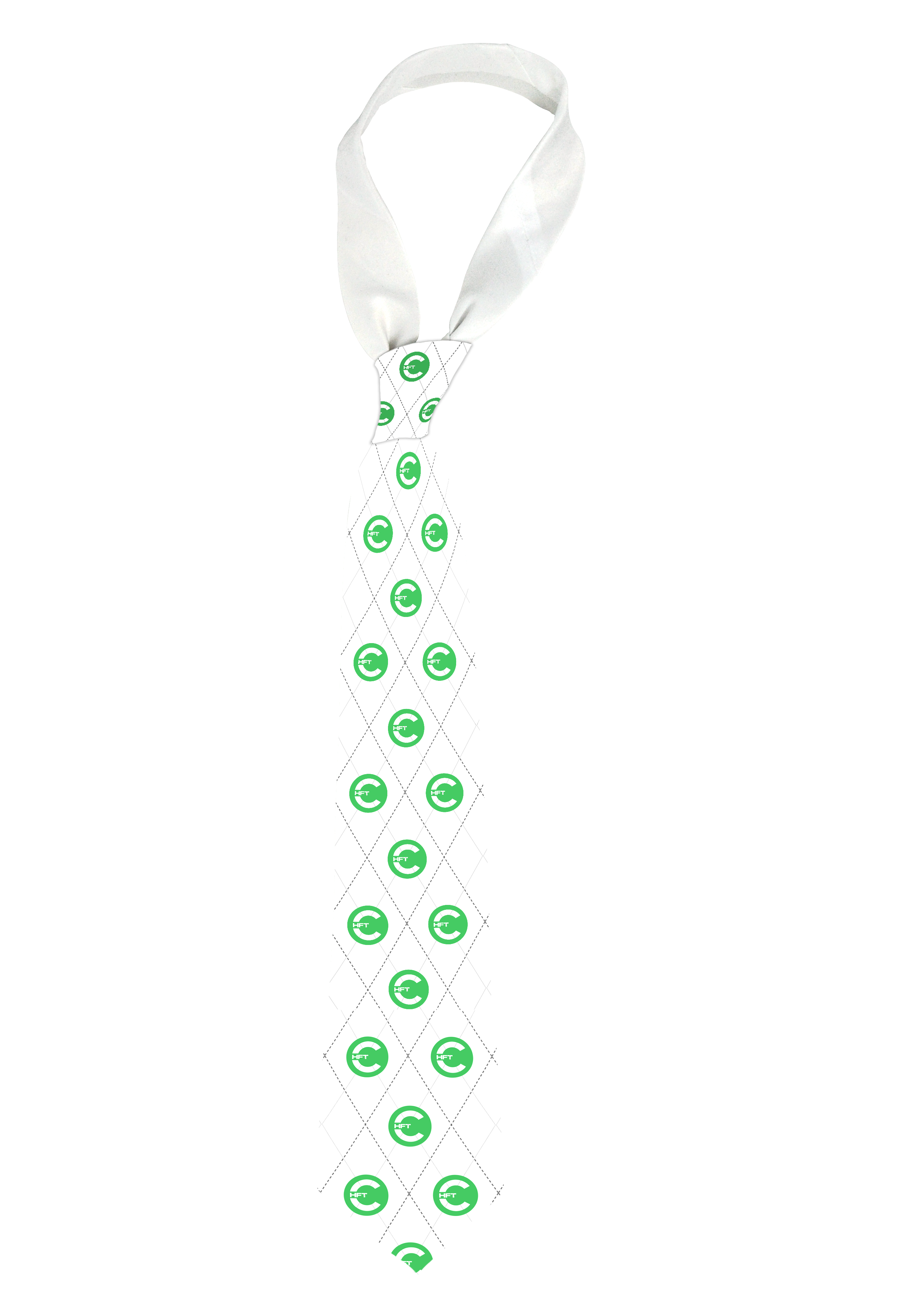 HFTC Logo Argyle Necktie